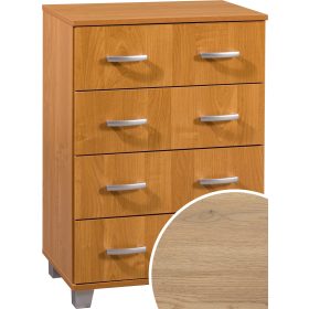 Komód 4 fiók KN-6044S - Cremona tölgy
