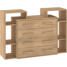 Rio komód 4 fiók - Cremona tölgy