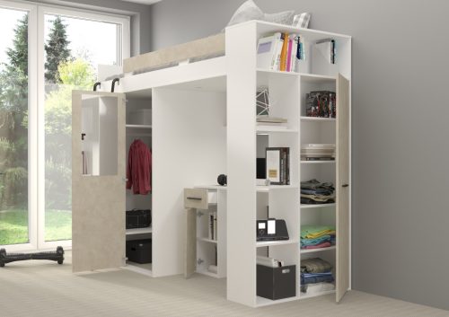 Verana galériaágy balos - Fehér - Granada mandula