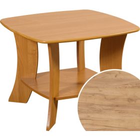 Party 6D dohányzóasztal - Arany tölgy