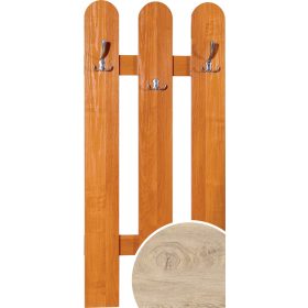 Elf előszobafal fogasokkal - Endgrain tölgy