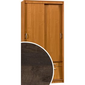   Aleksander 3 tolóajtós gardróbszekrény tükör nélkül - Grange tölgy