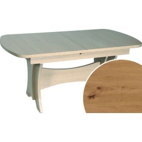   Alaska emelhető és kihúzható dohányzóasztal - Artisan tölgy