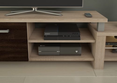 Orion TV-állvány 1 ajtó - Világos Sonoma tölgy - Sötét Sonoma tölgy