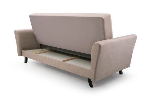 Lien kanapéágy ágyneműtartóval - Világosbarna