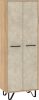 Boss szekrény 2 ajtó - Cremona tölgy - Granada mandula