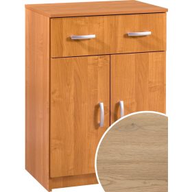 Komód 2 ajtó 1 fiók K-6041S2D - Cremona tölgy