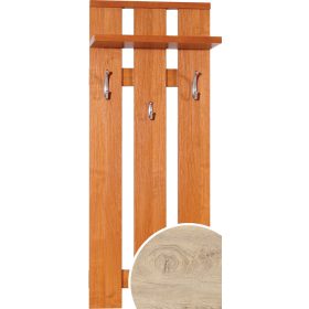 Barcelona előszobafal fogasokkal - Endgrain tölgy