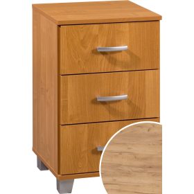Komód 3 fiók KN-4033S - Arany tölgy