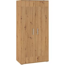Solar gardróbszekrény 2 ajtó - Artisan tölgy