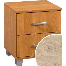 Éjjeliszekrény 2 fiók KN-4022S - Endgrain tölgy