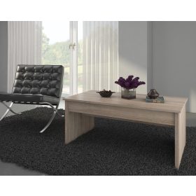   Indila emelhető tetejű dohányzóasztal - Világos Sonoma tölgy