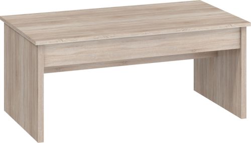 Indila emelhető tetejű dohányzóasztal - Világos Sonoma tölgy
