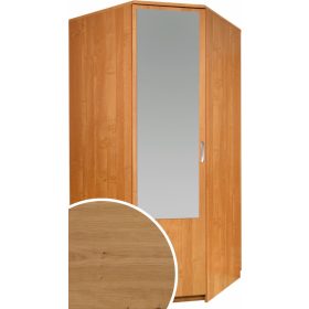   SZN sarok gardróbszekrény 1 ajtó tükörrel - Artisan tölgy