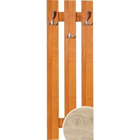 Claudia előszobafal fogasokkal - Endgrain tölgy