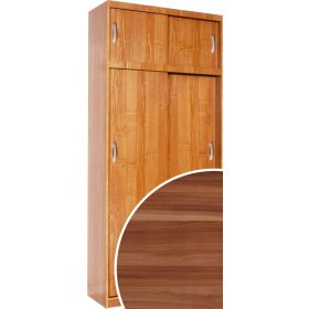   Aleksander 1 tolóajtós gardróbszekrény tükör nélkül - Wallis szilva