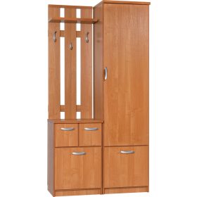   Barcelona 100 LUX előszoba szekrény tükör nélkül - Éger