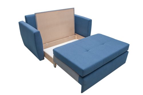 BLL-120-PS fotelágy ágyneműtartóval - Rózsaszín