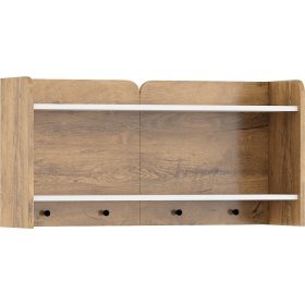 Dolce előszobafal - Burgundy tölgy - Fehér