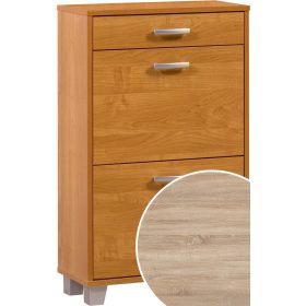 Ares 1 cipősszekrény - Világos Sonoma tölgy