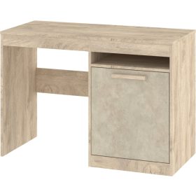   Maximus íróasztal 1 ajtó - Endgrain tölgy - Granada mandula