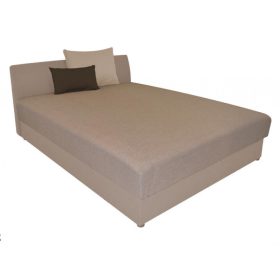   Trixi ágyneműtartós franciaágy 140x200 - Világosbarna - Beige