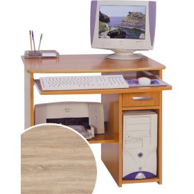 Medium számítógépasztal - Világos Sonoma tölgy