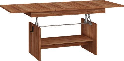 Dallas  emelhető és kihúzható dohányzóasztal - Wallis szilva