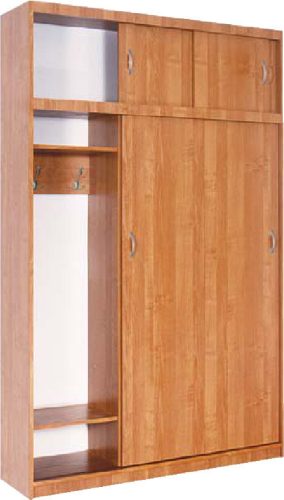 Aleksander 3 Z tolóajtós gardróbszekrény tükörrel - Éger