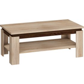   Beta dohányzóasztal - Világos Sonoma tölgy - Sötét Sonoma tölgy