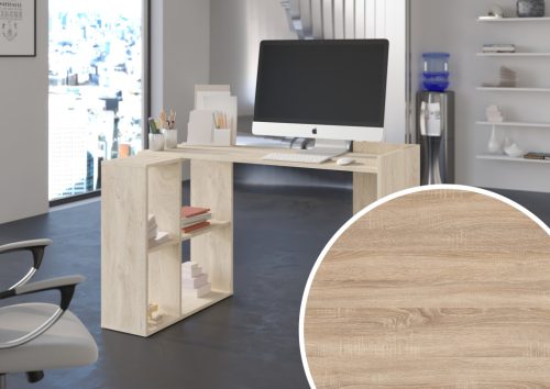 Heros íróasztal - Világos Sonoma tölgy