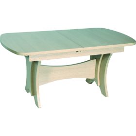   Alaska emelhető és kihúzható dohányzóasztal - Világos Sonoma tölgy