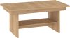 Dallas  emelhető és kihúzható dohányzóasztal - Cremona tölgy