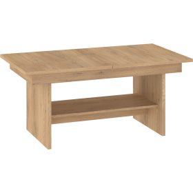   Dallas  emelhető és kihúzható dohányzóasztal - Cremona tölgy