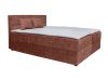 Aramis ágyneműtartós boxspring ágy 160x200 - Barna