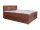 Aramis ágyneműtartós boxspring ágy 160x200 - Barna