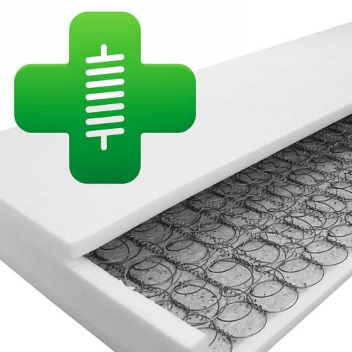 Aramis ágyneműtartós boxspring ágy 160x200 - Barna