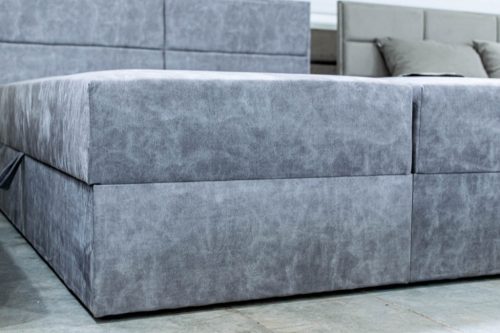 Aramis ágyneműtartós boxspring ágy 160x200 - Barna