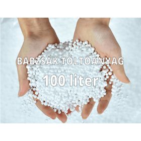   EPSP babzsákfotel poliésztergolyó töltőanyag 100 literes kiszerelés - Fehér