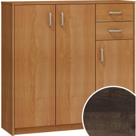 Komód 3 ajtó 2 fiók K2-3D-2S - Grange tölgy