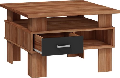 Gamma dohányzóasztal - Wallis szilva - Fekete