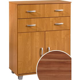 Komód 2 ajtó 2 fiók KN-8052S2D - Wallis szilva