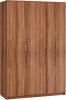 Szafa gardróbszekrény 3 ajtó - Wallis szilva