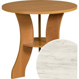 Play D dohányzóasztal - Fehér tölgy