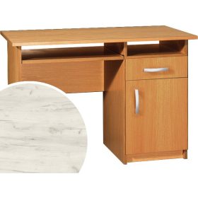 Jas 2 íróasztal - Fehér tölgy