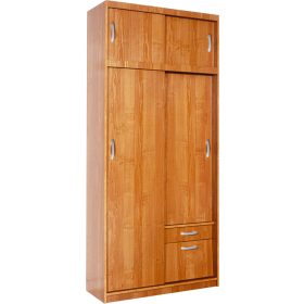   Aleksander 1 tolóajtós gardróbszekrény tükör nélkül - Éger