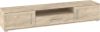 Solar TV-állvány 2 ajtó 1 fiók - Endgrain tölgy