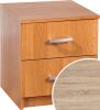 Éjjeliszekrény 2 fiók K-4022S - Világos Sonoma tölgy