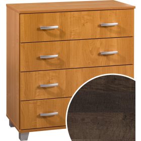 Komód 4 fiók KN-8044S - Grange tölgy