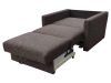 Salt Lake fotelágy ágyneműtartóval - Sötétbarna (Nápoly)
